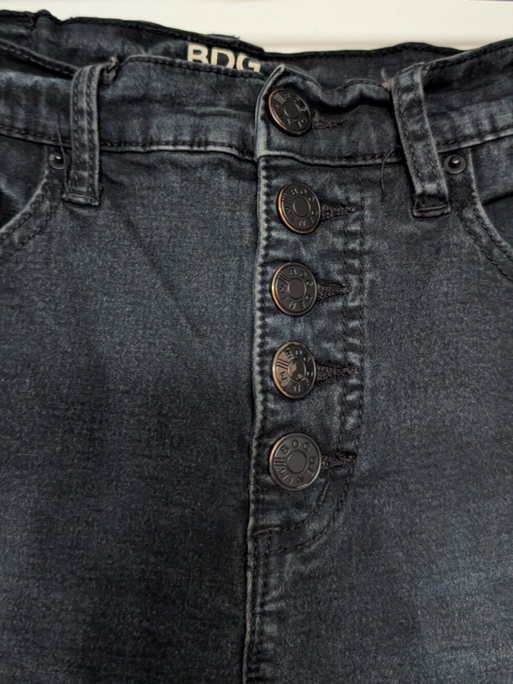 BDG High Rise Multi Button Fly Jeans - Picture 5 of 11
